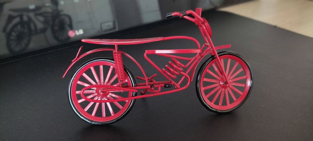 Mini motocicleta decorativa