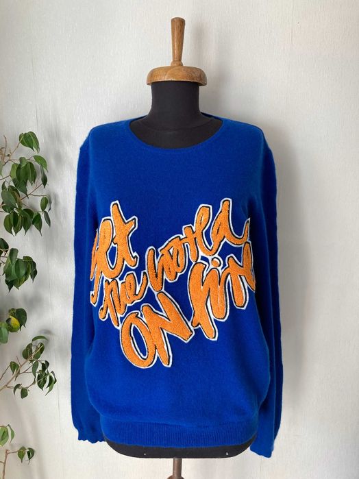 DOROTHEE SCHUMACHER 100% Cashmere женски кашмирен пуловер кашмир L