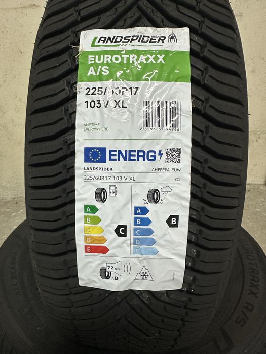 Нови всесезонни гуми LANDSPIDER EUROTRAXX A/S 225/60R17 103V XL 2256017