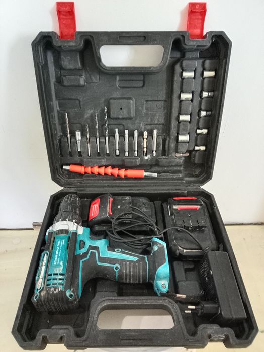 Лазерный нивелир, шуруповёрт