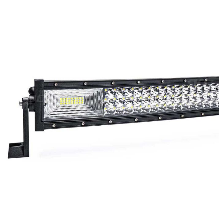 Off Road LED бар, 3 реда 20см светодиоди Прожектор 4x4 джип Сафари ЛЕД