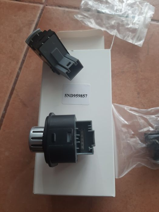 Boc lumini, comanda reglaj oglinzi rabatabile, buton geamuri VW Audi