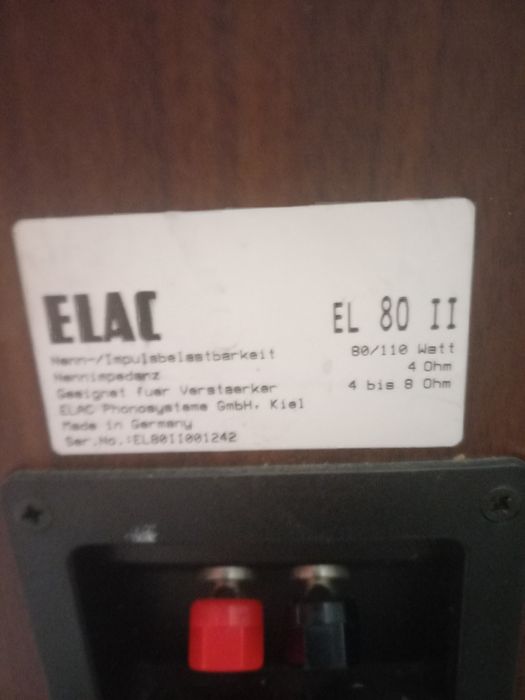Boxe Elac EL 80 II