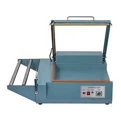 Термоусадочная линия упаковки товара.