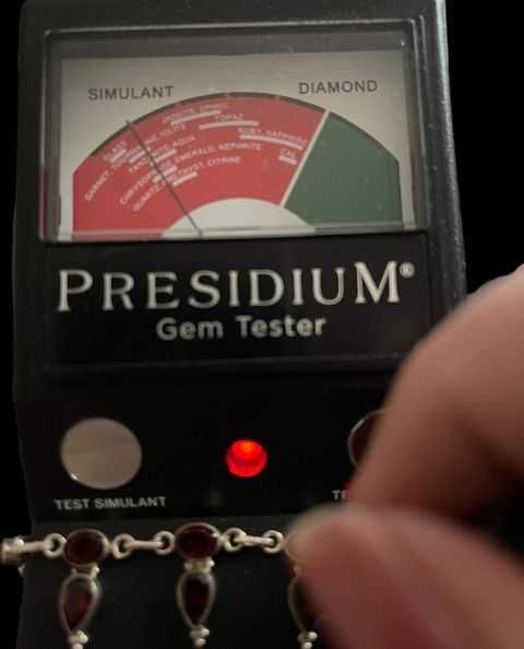 Colier Princess Style Argint cu Granate