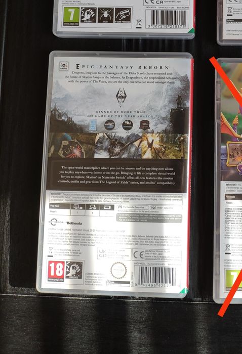 Games for Nintendo switch , игри за Нинтендо , The elder skrolls 5 (sk