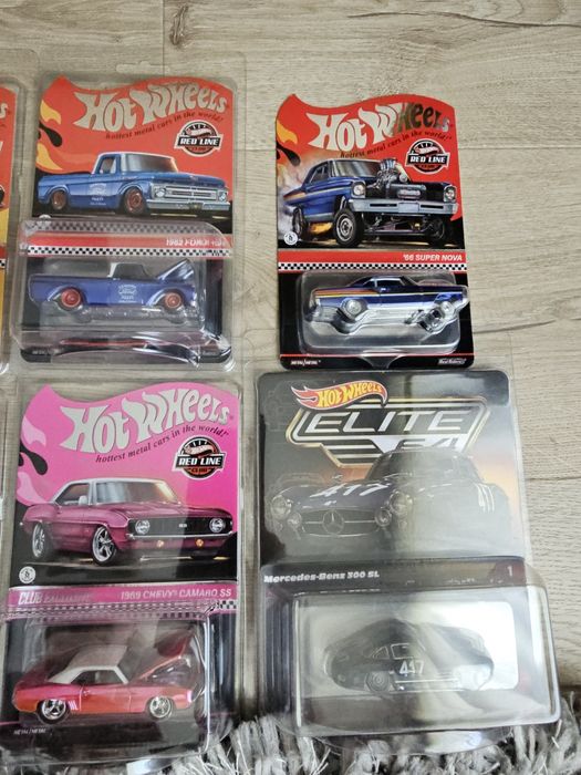 Hot Wheels Red Line Club Cars колекционерски колички 1:64 premium RLC
