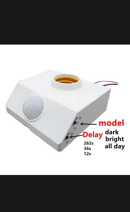 Продам лампочки с датчиком движения