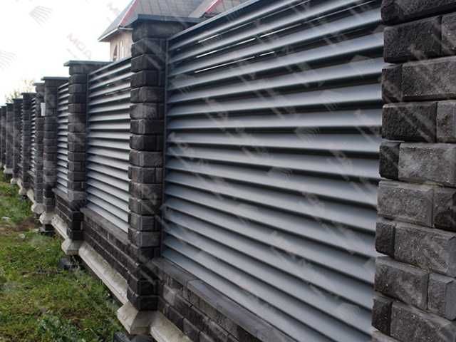 Забор жалюзи от производителя