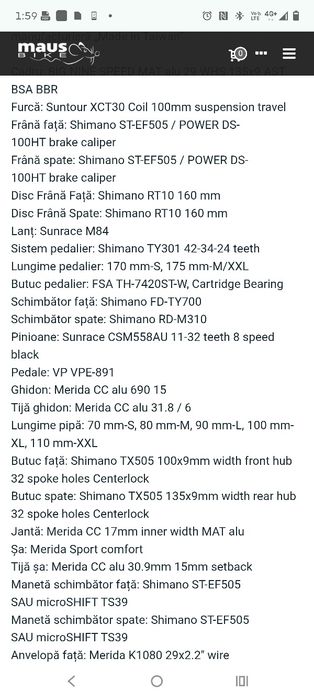 MTb Merida Big Nine 15