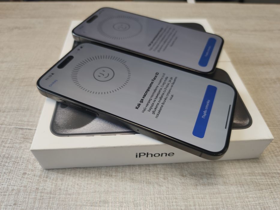 iphone 15 pro max 256GB Black Като нов!