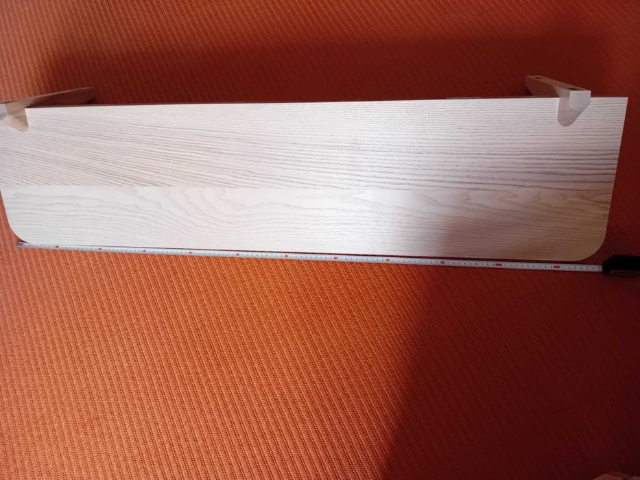 Polite IKEA Lisabo - furnir frasin - 2 bucati