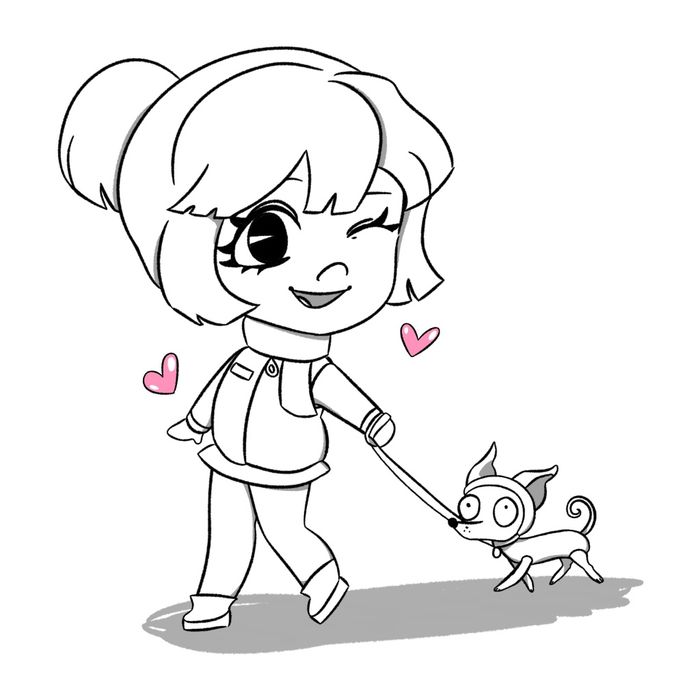 Нарисую милые чиби