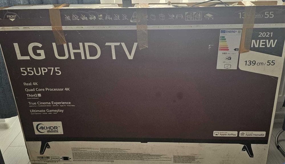 Televizor LED Smart LG 55UP75003LF, ULTRA HD 4K, HDR, 139 cm