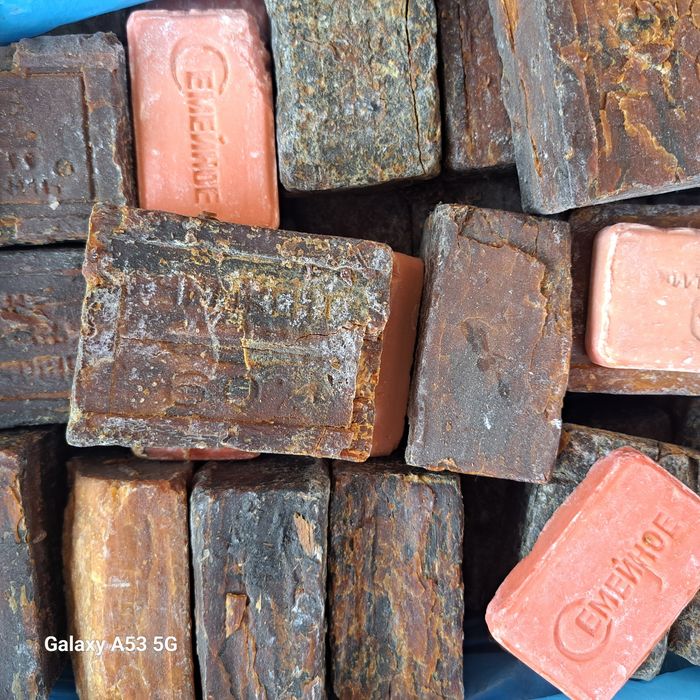 Мыло хозяйственное. СССР.