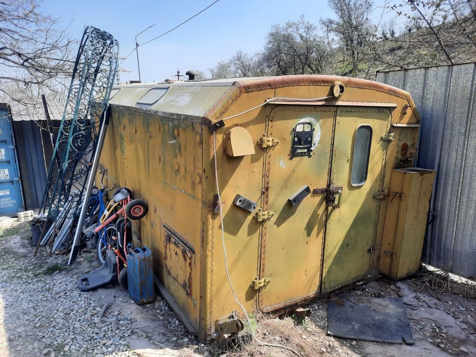 Кунг жилой, утеплённый вагончик