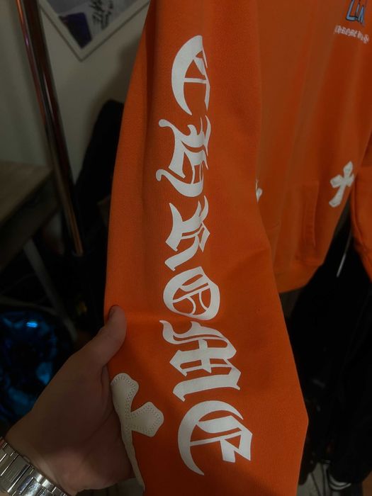 Hanorac Chrome Hearts Portocaliu