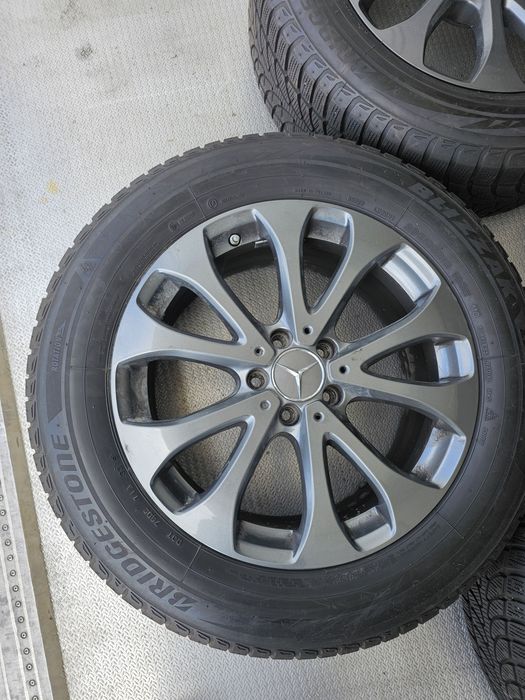 Jante originale Mercedes GLC r18 cu cauciucuri de iarna