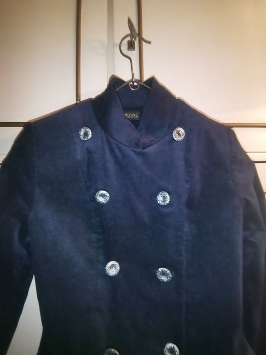 Haina de catifea blue navy