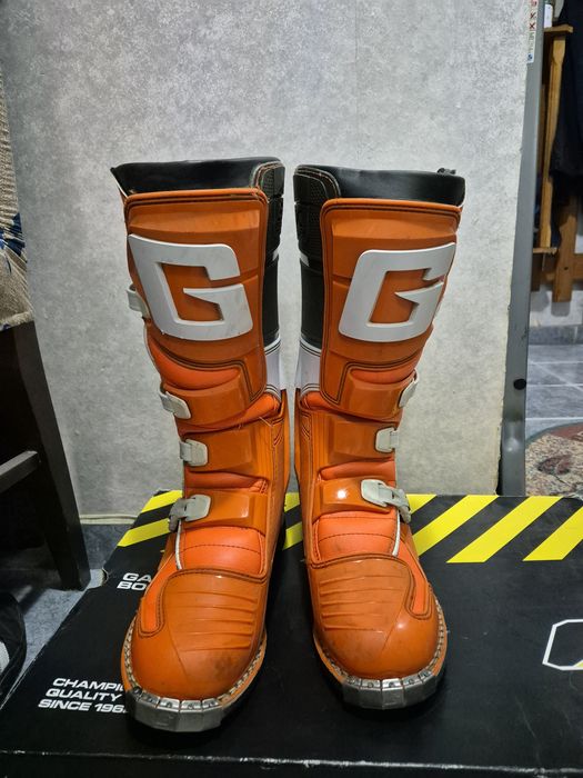 Vand cizme enduro Gaerne GX1 orange marimea 45