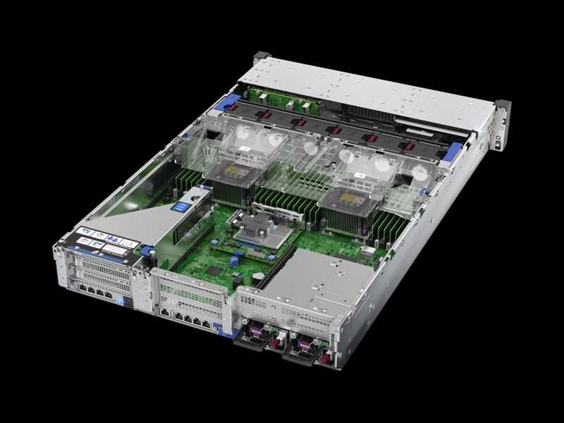 HPE ProLiant DL380 Gen10, hp сервер б/у, без дисков