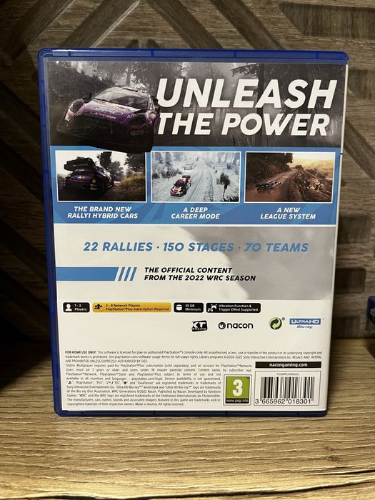 UFC 4 PC4,PC5  Original, Tekken7, WRC original