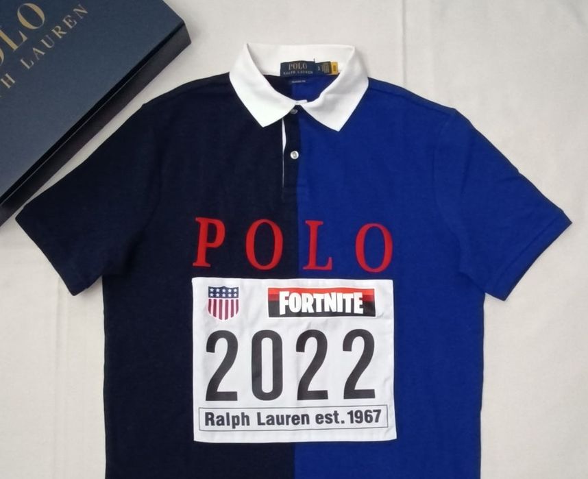 POLO Ralph Lauren Fortnite Polo Shirt оригинална тениска S памук поло