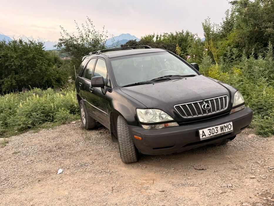 Lexus rx300 на старых номерах