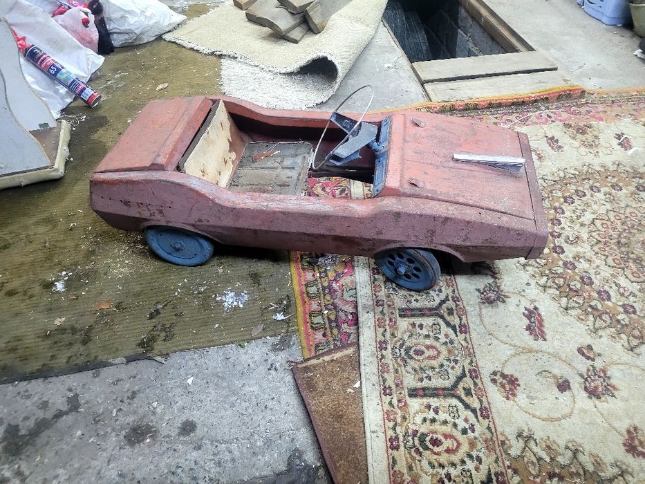 Педальная машинка ссср радуга