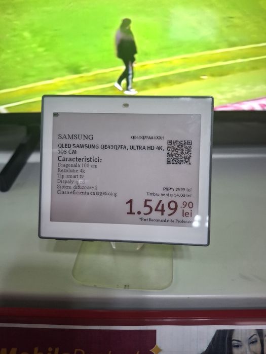 Vand televizor smart samsung  Q led 4kca nou.