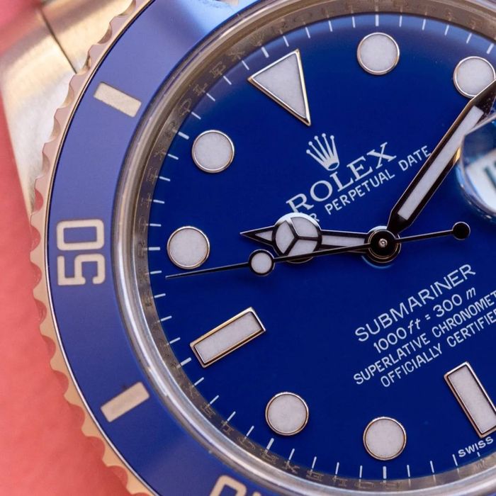 Часовник Rolex Smurf
