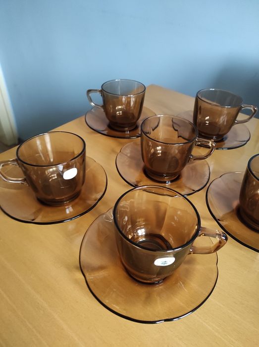 Сервизи за хранене, за чай, за кафе, купички, ваза, пепелник, DURALEX,