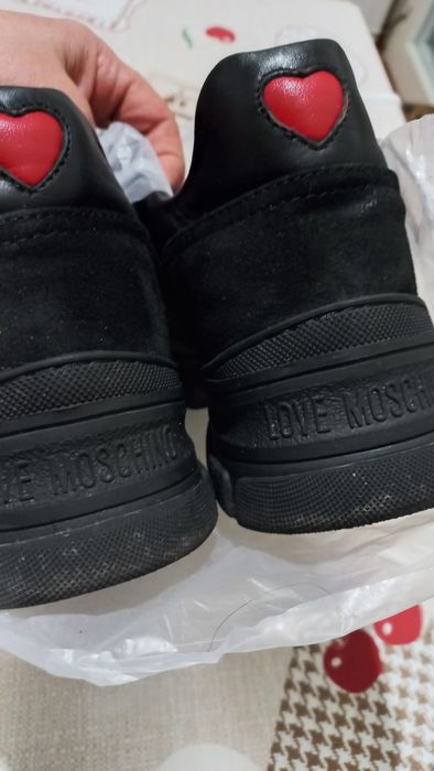 Дамски черни маратонки