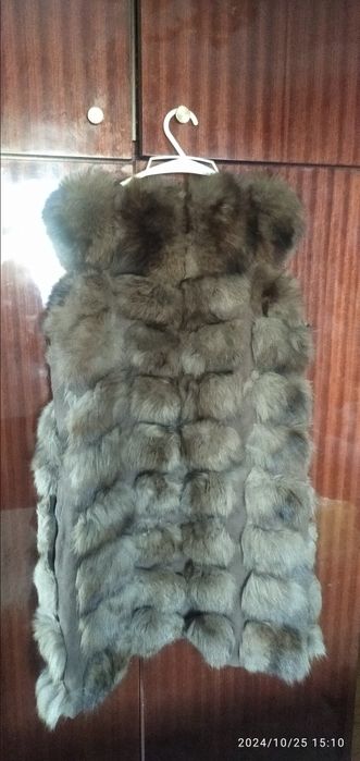 Безрукавка меховая бу