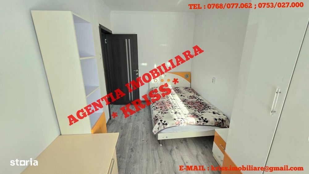 Apartament 3 Camere SEMICENTRAL Conf. 1 Etaj 1 Mobilat Utilat Complet