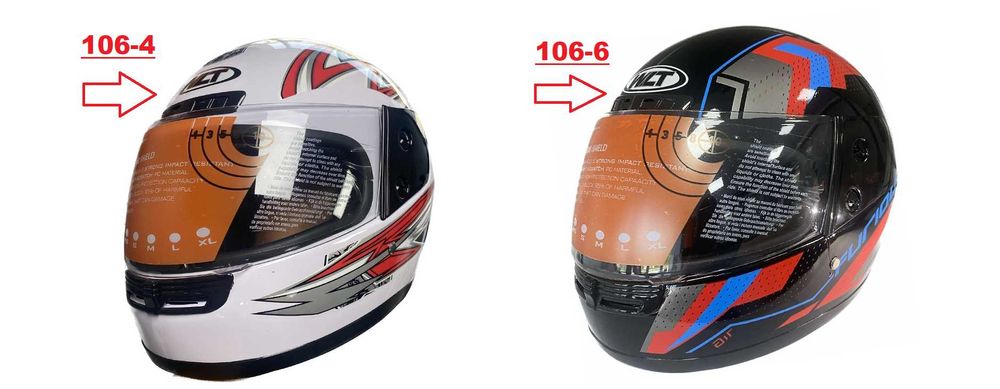 Каска за Мотор два цвята -S/M/L размери