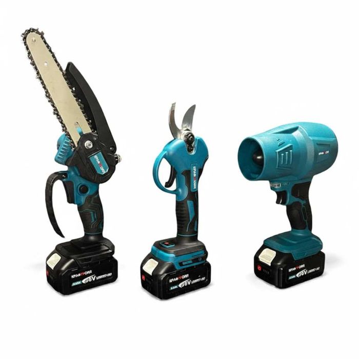 Комплект 4в1 Акумулаторен Инструмент | KraftRoyal