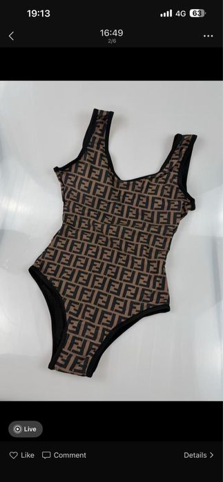 Costume de baie fendi