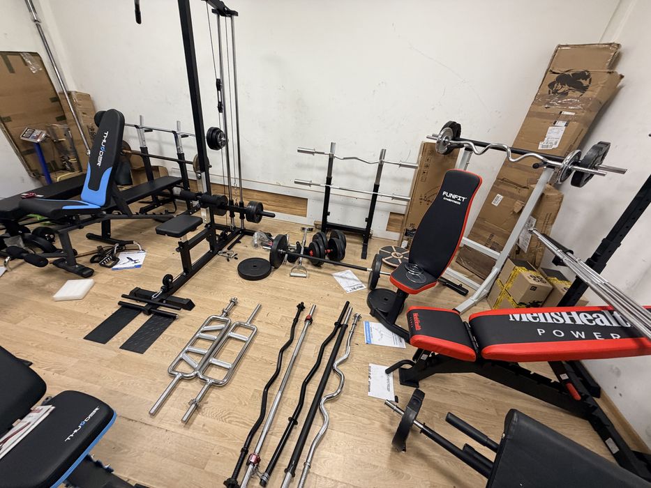 Bari olimpice 50 mm noi, de la 120 cm. Pana la 220 cm si 20 kg si z