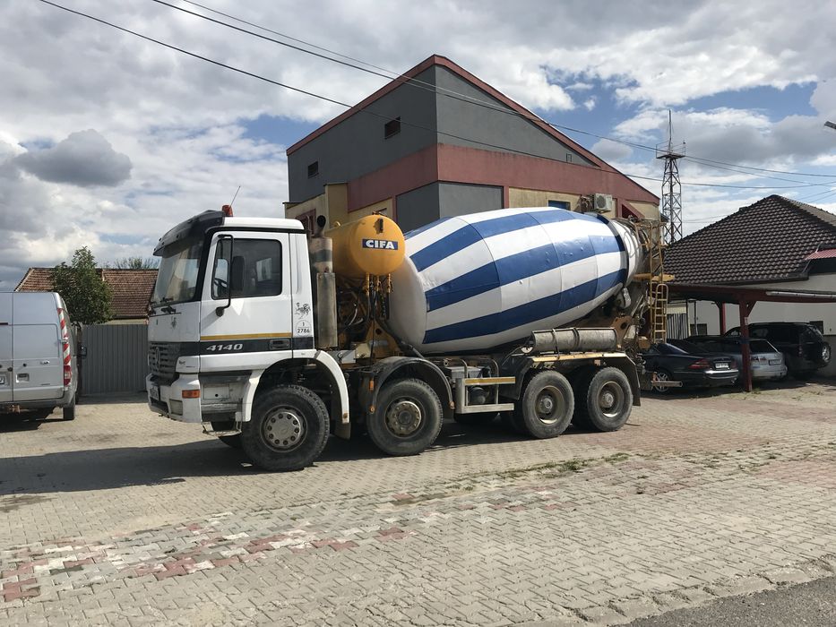 8x4 volvo fm12 , 8x 4 malaxor beton cifa mercedes