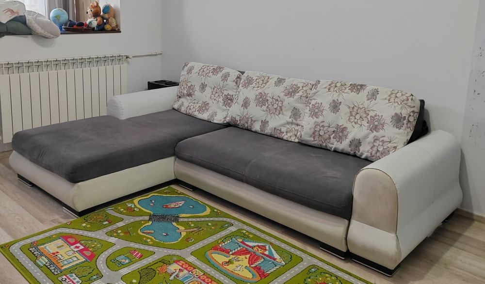 Canapea coltar extensibila