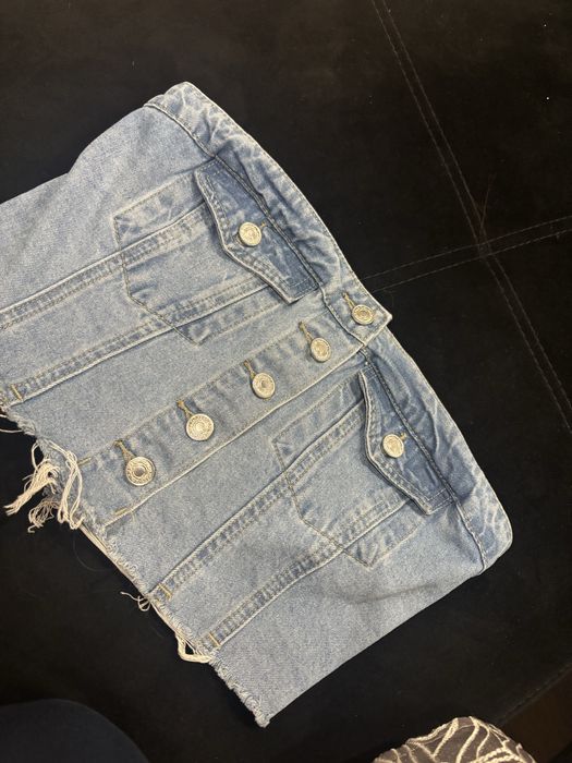 Дънков къс топ