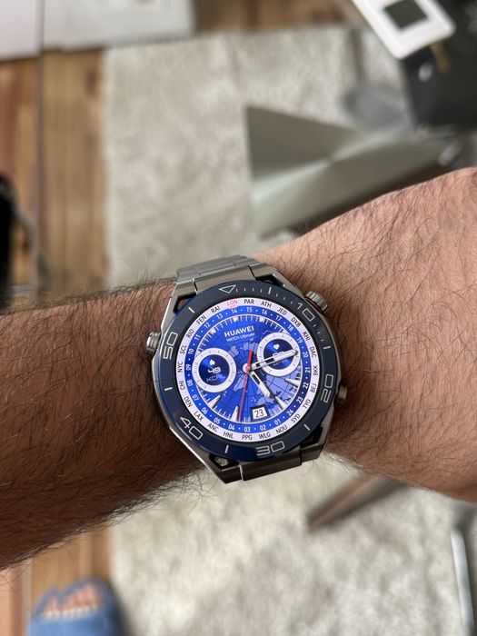 Huawei Watch Ultimate Blue Titanium