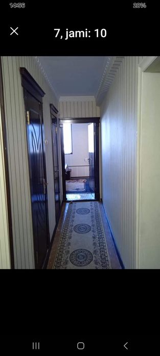 2 хонали 3 хона килинган квартира сотилади