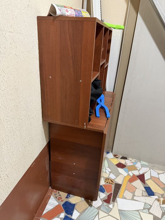 Стол-шкаф трансформер,кафель 60 на 60