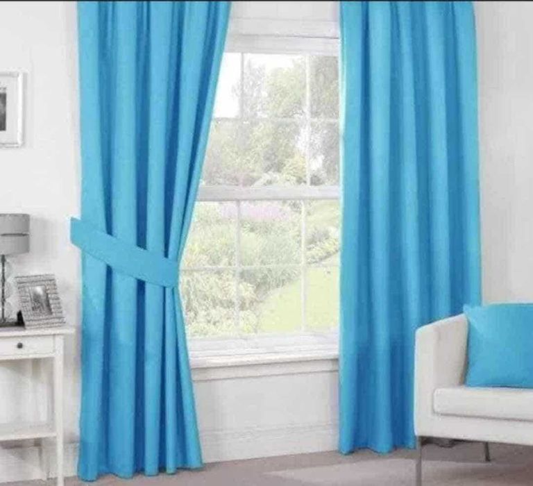 Плътни пердета БЛЕКАУТ+подарък перде към тях с кукички