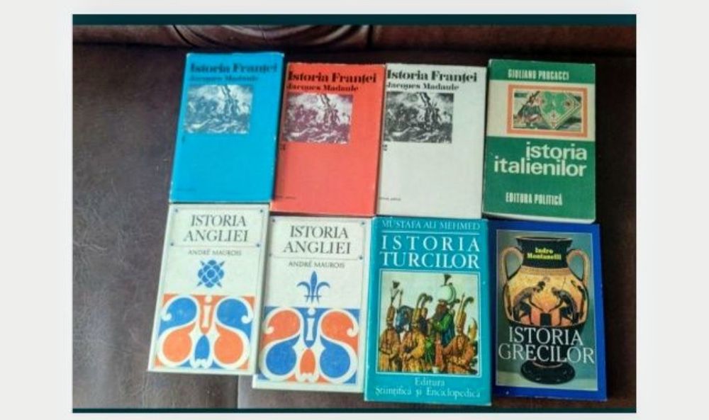 Istoria Franței, Greciei, Italiei, Turciei,Angliei