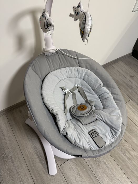 Бебешка електрическа люлка-шезлонг Lionelo Bella Set