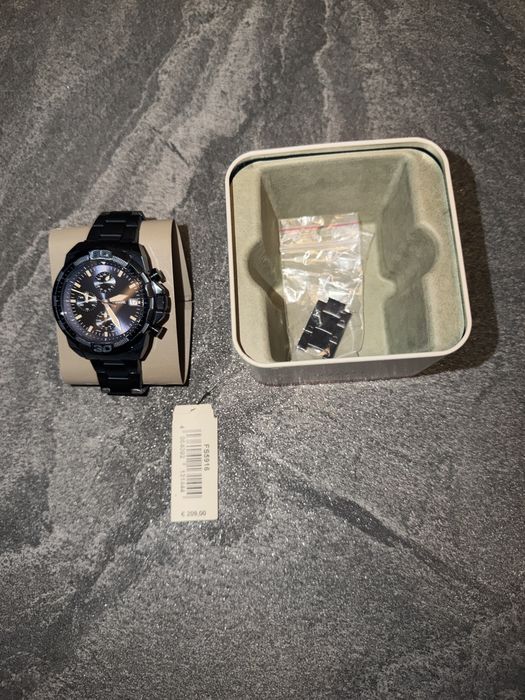Fossil Bronson Men's Watch with Stainless Steel Bracelet Chronograph