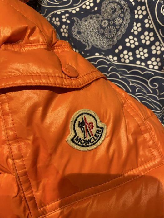 Geaca Moncler Maya Portocalie
